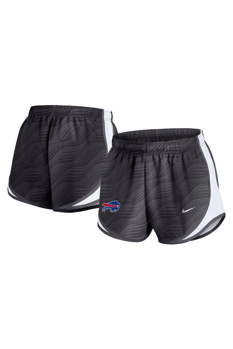 Women's Nike Anthracite Buffalo Bills Tempo Performance Shorts, Main, color, Anthracite
