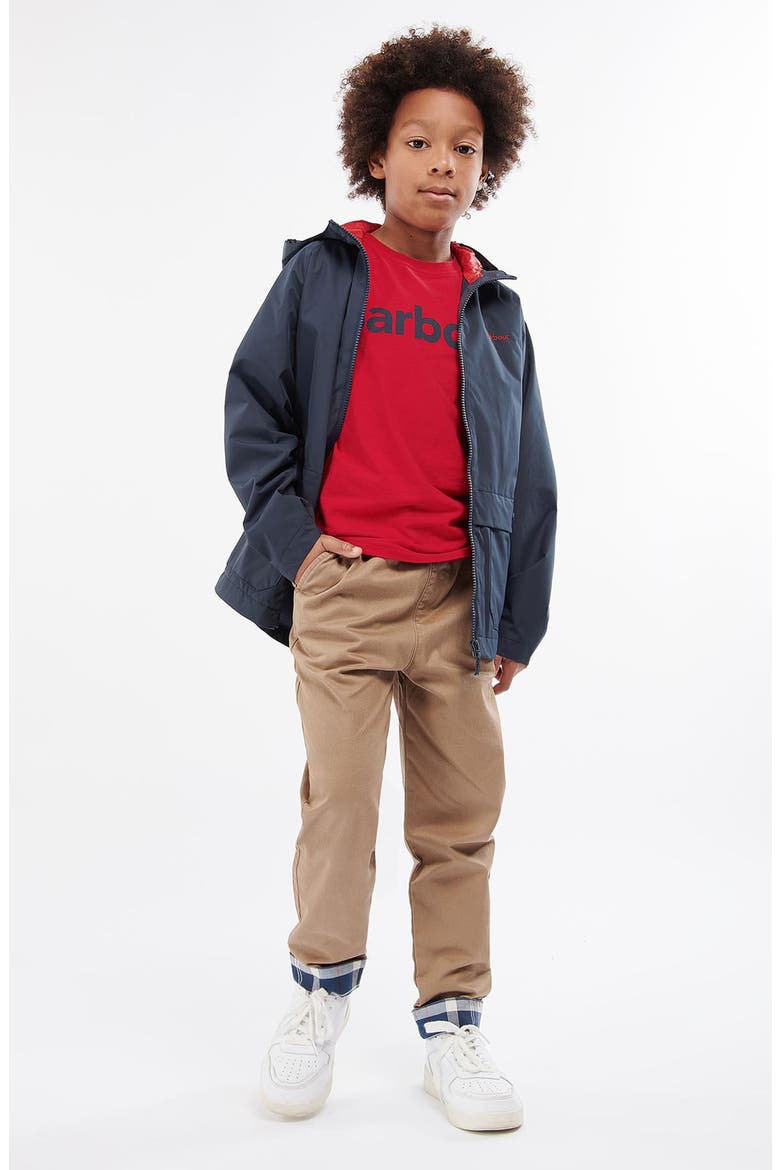 Kids' Begral Showerproof Waterproof Jacket, Alternate, color, NAVY