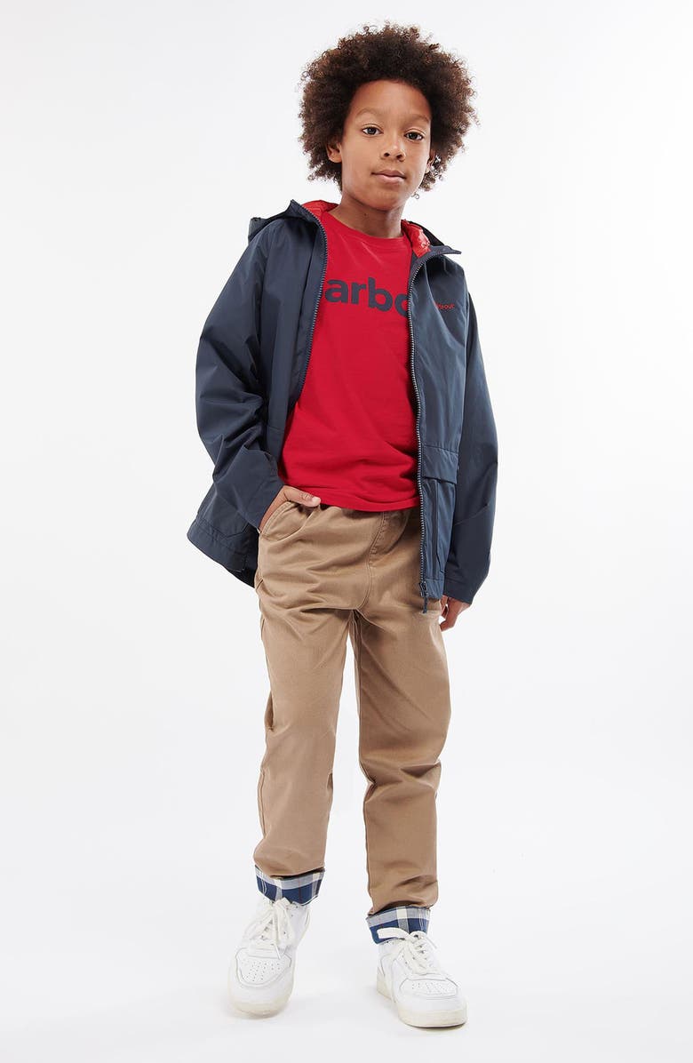 Barbour Kids' Begral Showerproof Waterproof Jacket, Alternate, color,