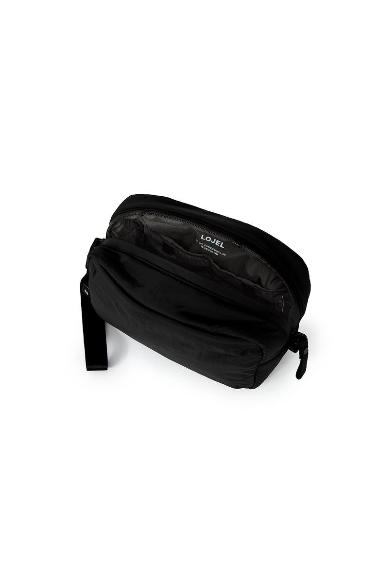 LOJEL ORDO Travel Essentials Organizer Pouch with Zipper Closure, Alternate, color, Black