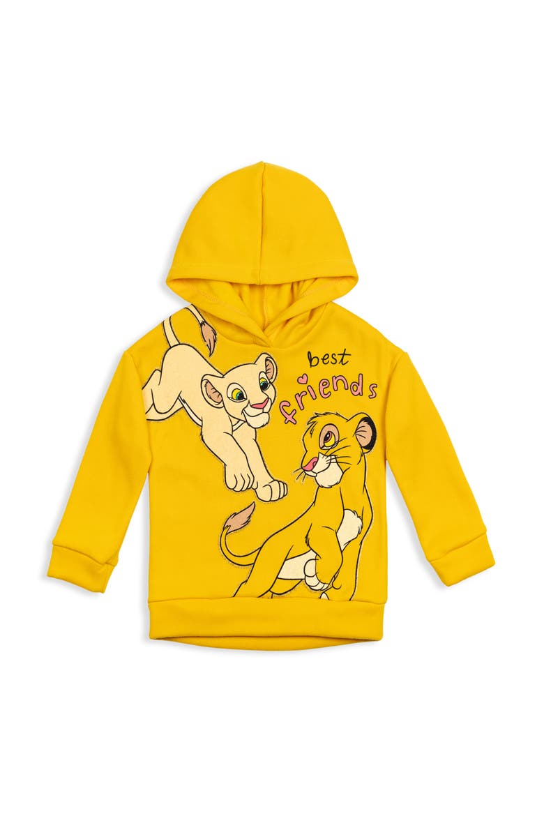 Lion King Fleece 2-Piece Hoodie and Leggings Set, Alternate, color, Simba Nala Yellow