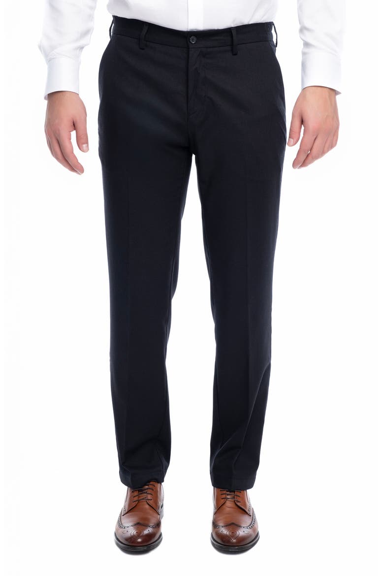 Aloda Straight Leg Pants, Main, color, NAVY BLUE