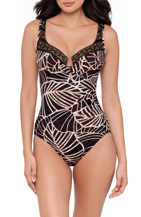 Let's Be Fronds Escape One Piece Swimsuit