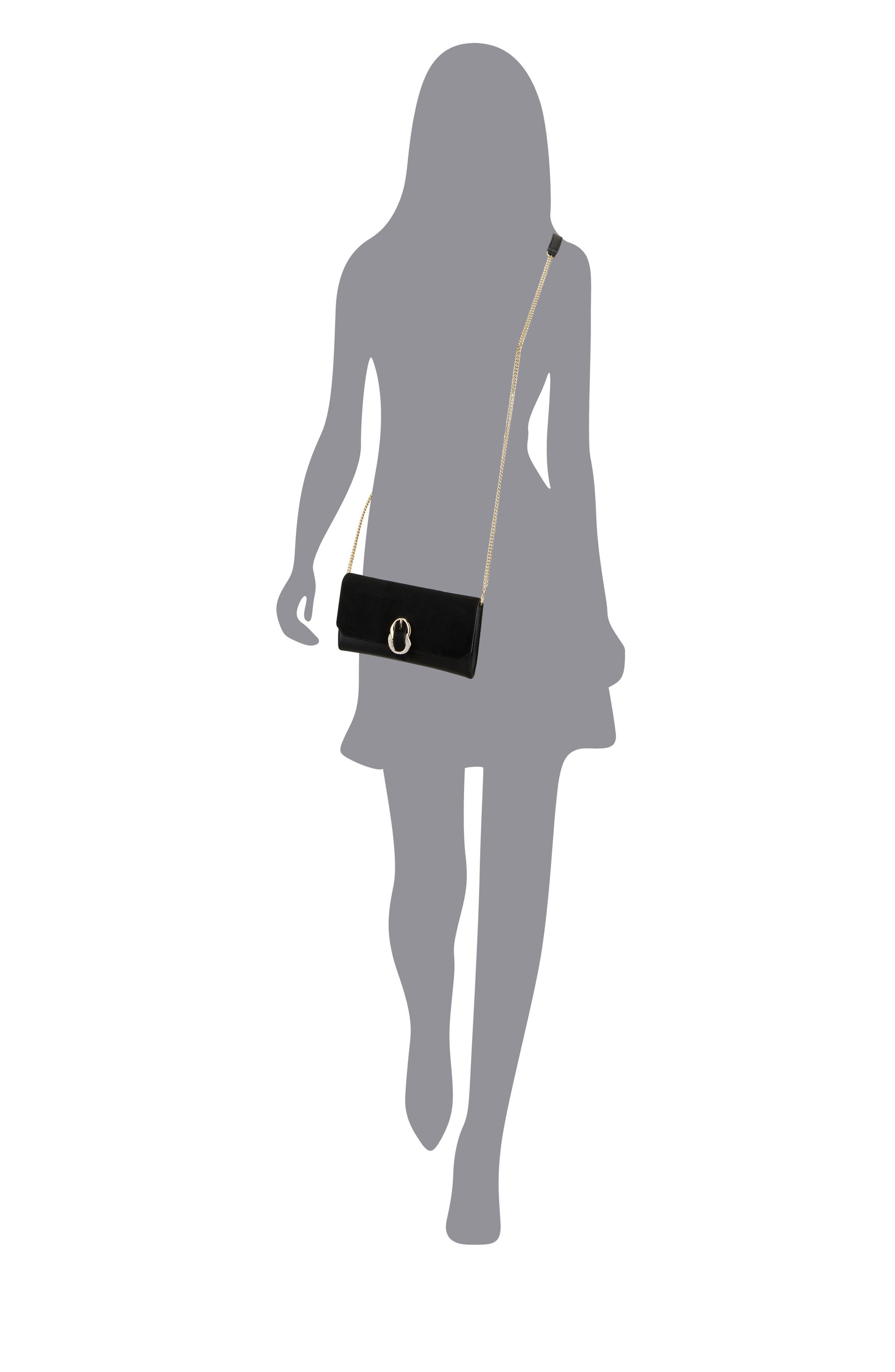 Vince Camuto Adyson Leather Crossbody Bag, Alternate, color, 