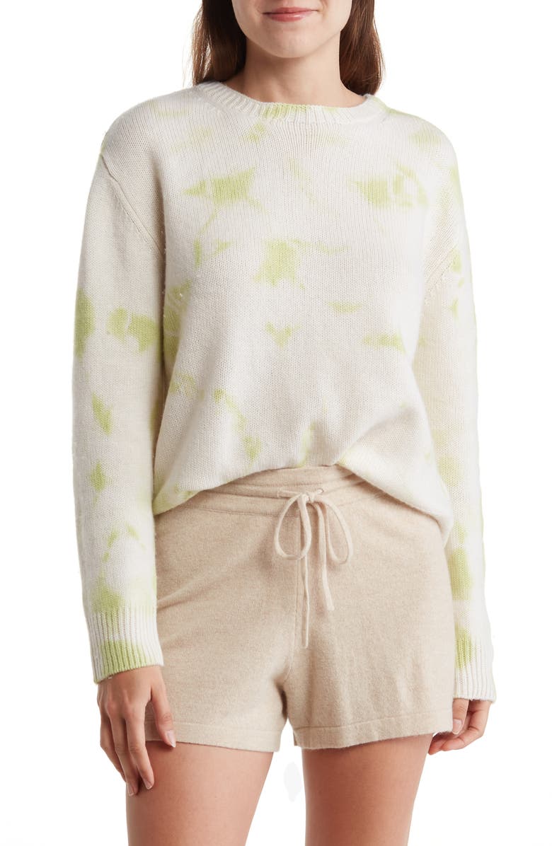 THE CASHMERE PROJECT Tie Dye Cashmere Pullover Sweater, Main, color, 