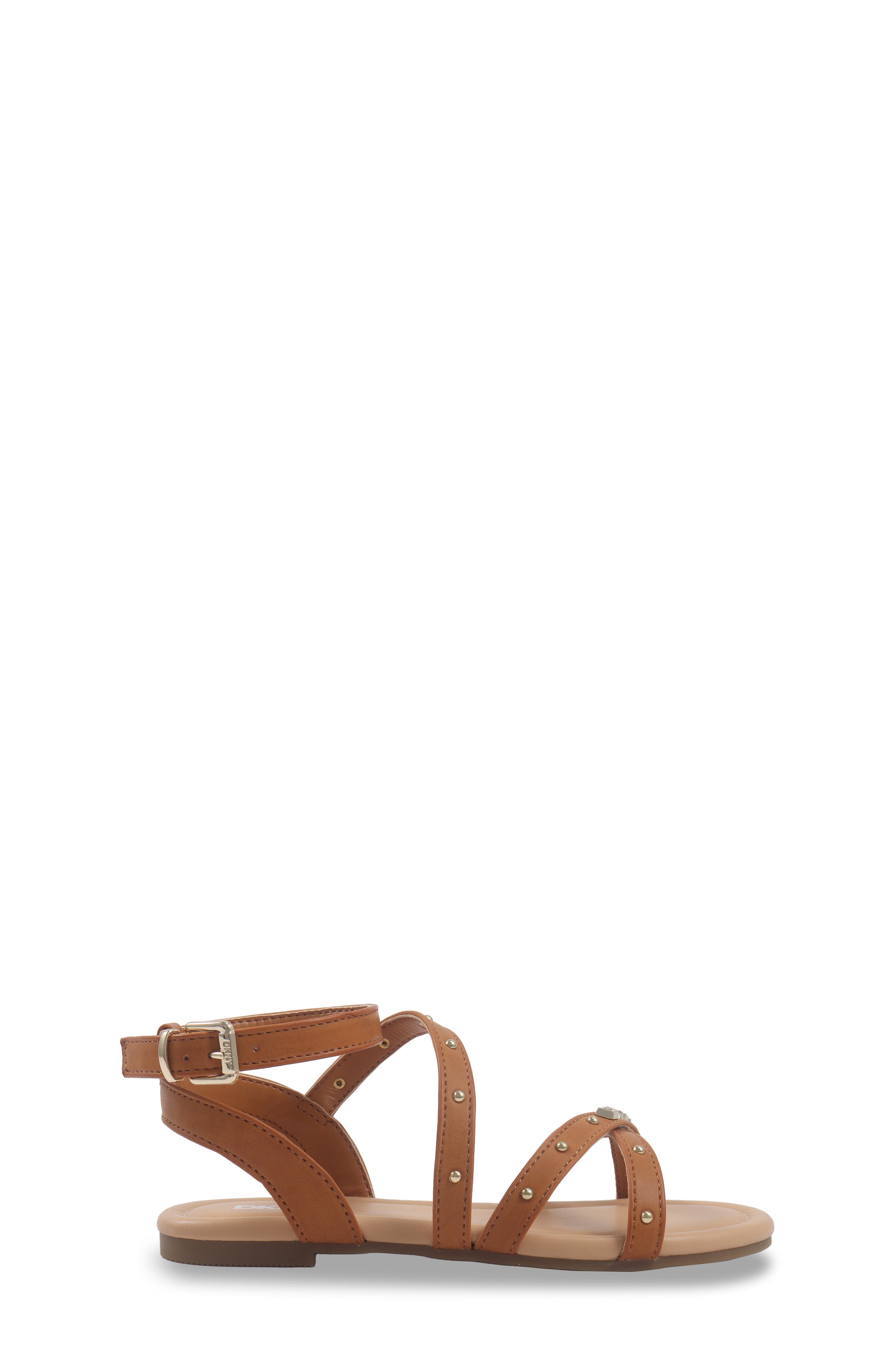 DKNY Cassie Vada Sandal, Alternate, color, Cognac