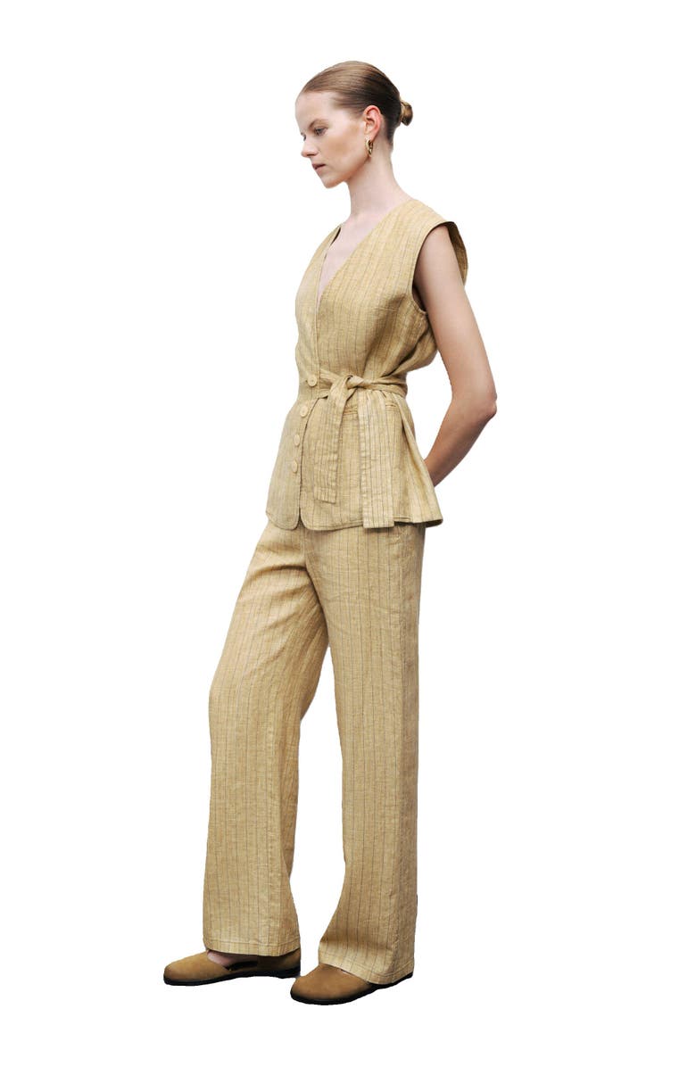 Nocturne Tie Detail Vest, Alternate, color,