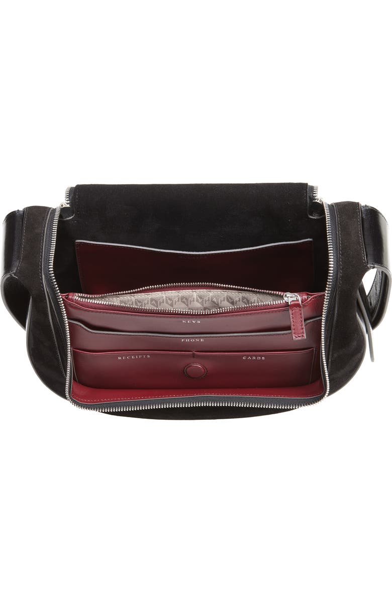 Anya Hindmarch Vere Leather Shoulder Bag, Alternate, color,