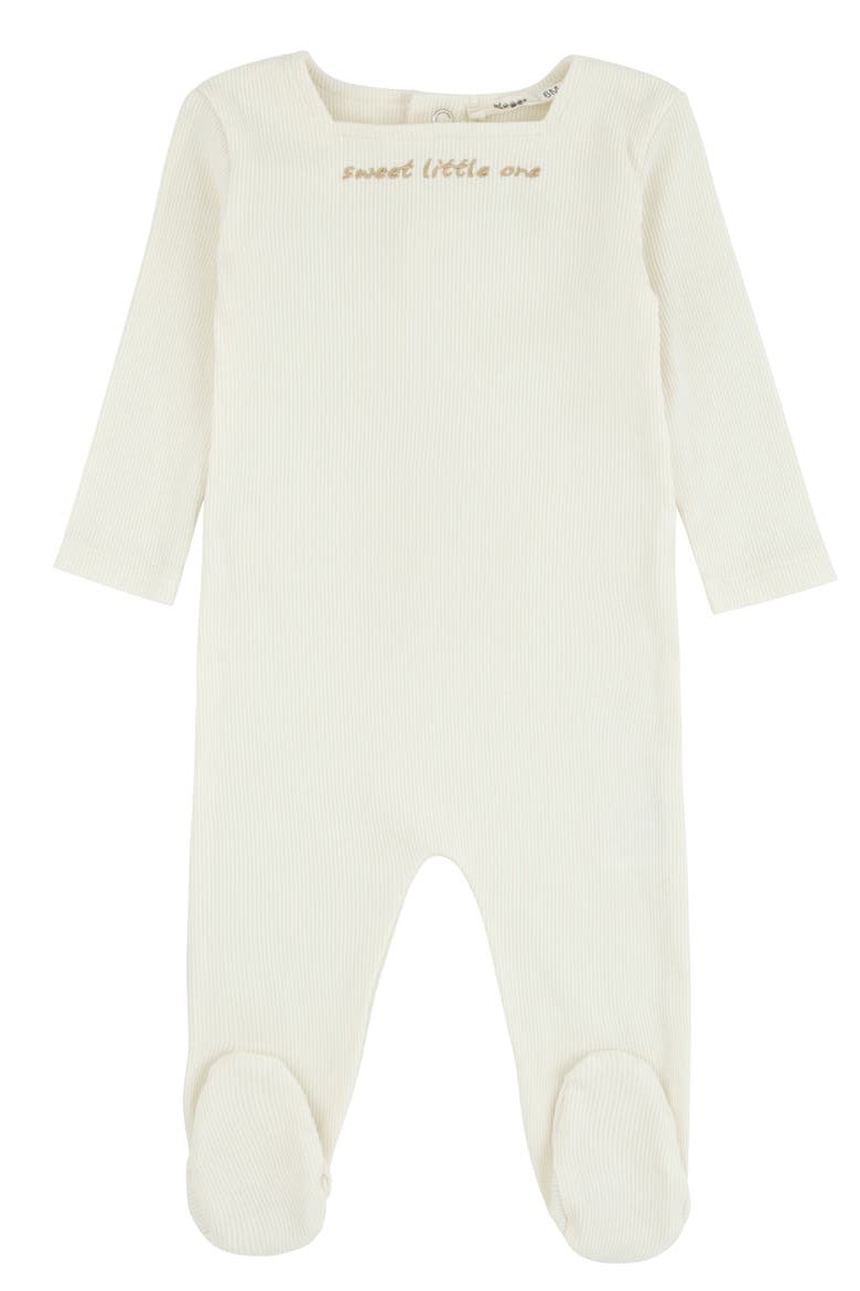 Sweet Little One Footie, Main, color, Ivory