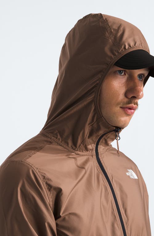 Shop The North Face Cyclone Windwall Water Repellent Jacket In Latte