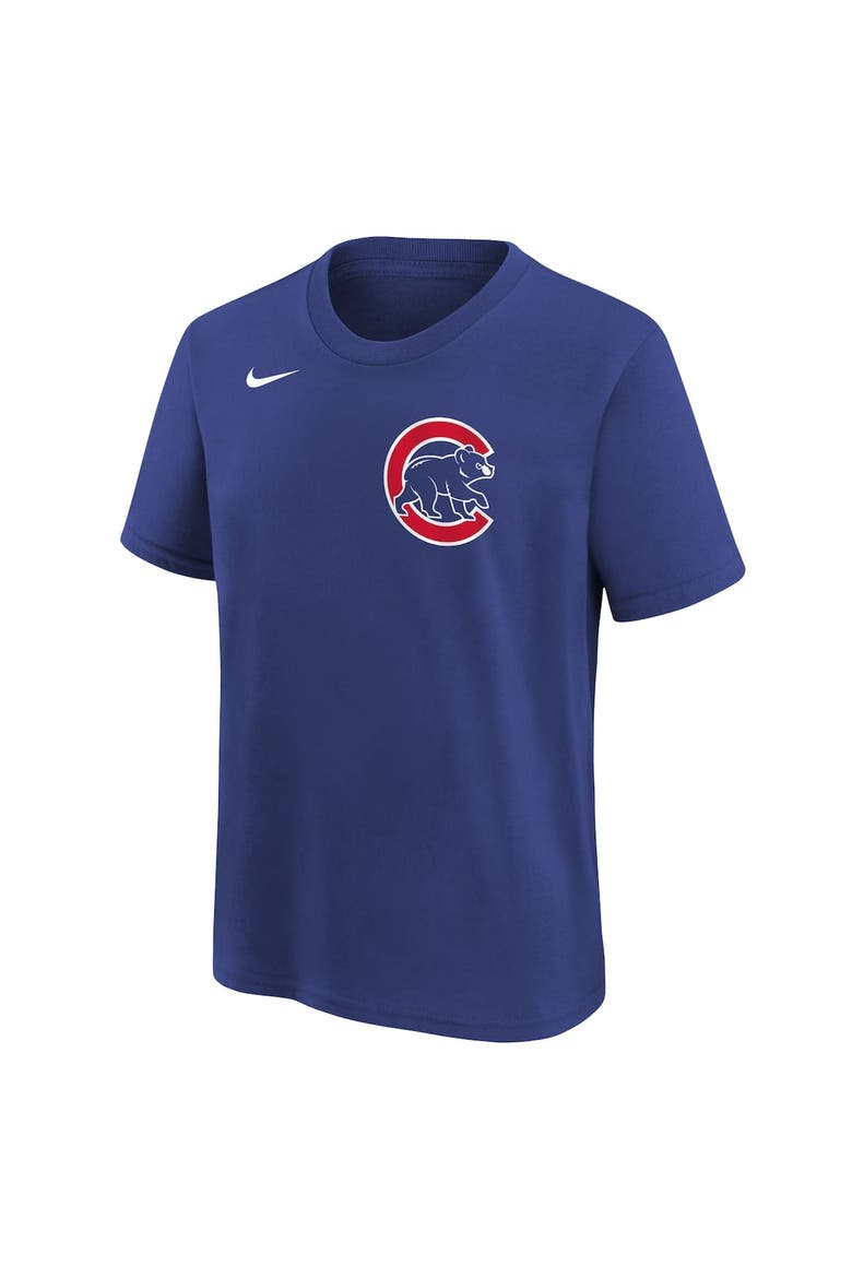 Youth Nike Dansby Swanson Royal Chicago Cubs Name & Number T-Shirt, Alternate, color, Royal