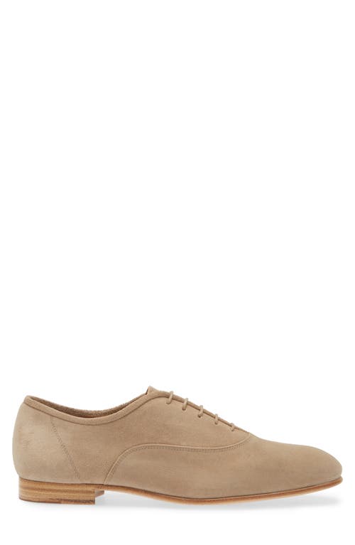 Pedro Garcia Gerti Water Resistant Plain Toe Oxford In Truffle Bessie Suede