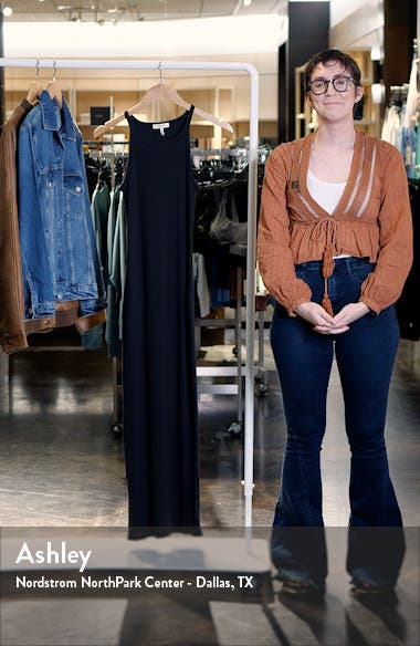 rag & bone The Essential Rib String Tank Maxi Dress (Women) | Nordstromrack