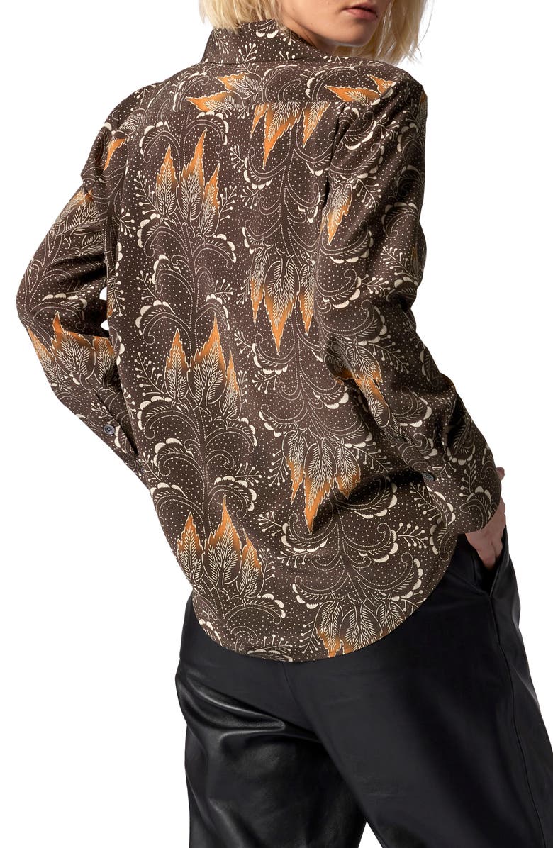 Equipment Leona Print Silk Shirt, Alternate, color, 
