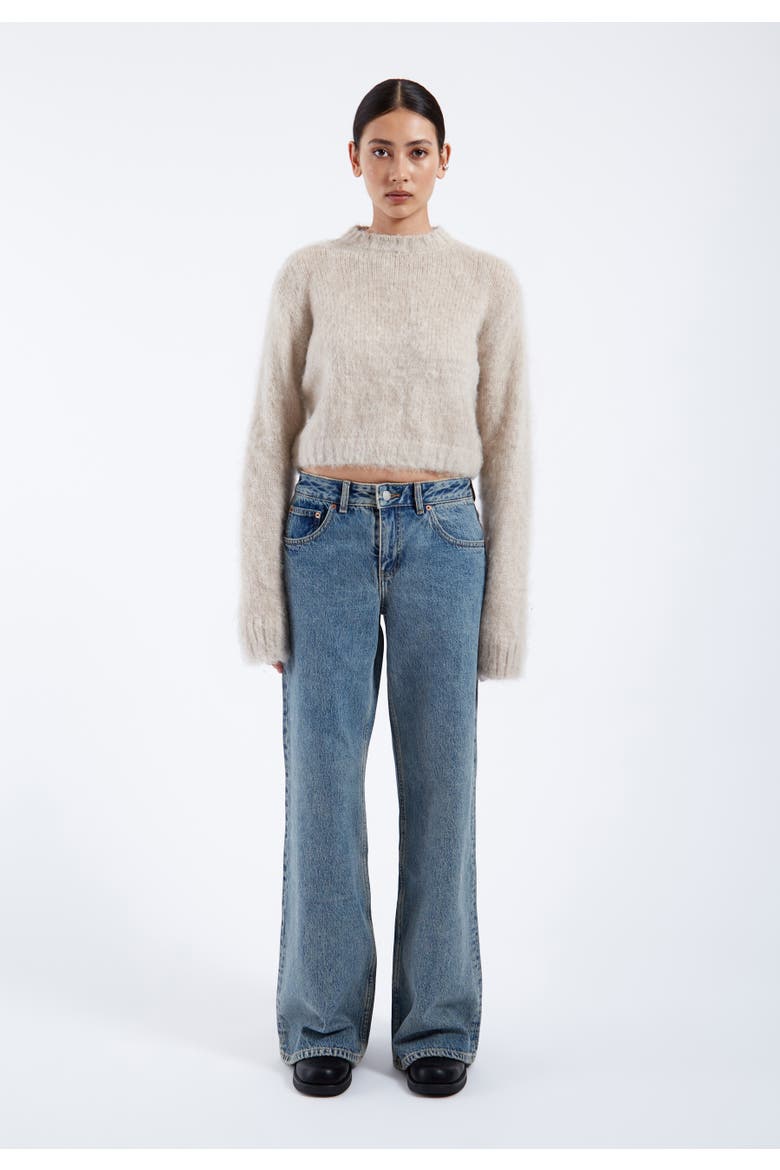 Moira Sweater, Alternate, color, Brushed Silver Lining