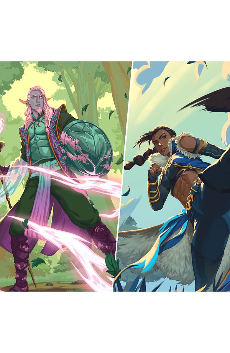 UniVersus Critical Role Heroes Of Exandria Playmat 24X14", Alternate, color, Multicolored