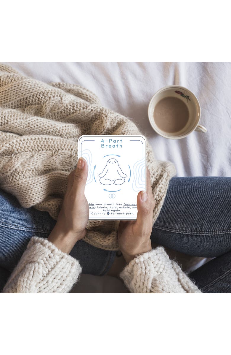 Quokka Affirmation, Mindfulness and Meditation Card Set, Alternate, color, Meditation