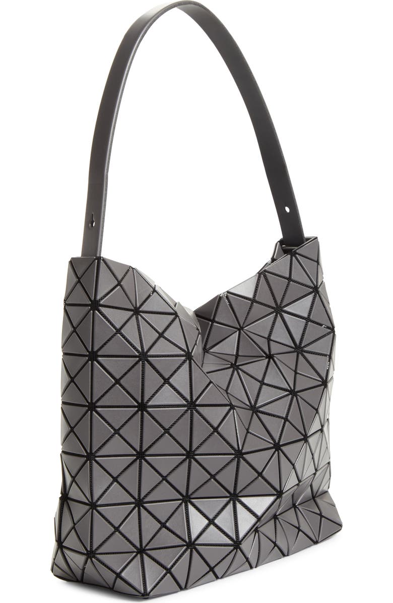 Bao Bao Issey Miyake Valley Hobo Bag, Alternate, color, Charcoal