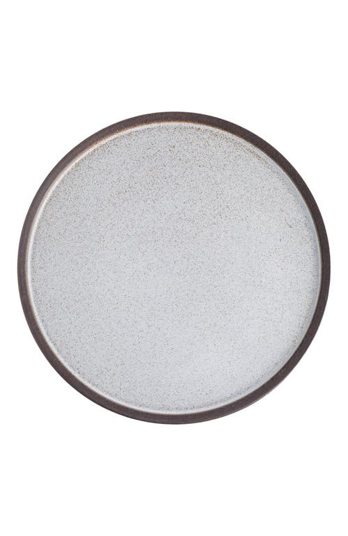 Stone Lain Vince Stoneware 4-piece Salad Plate Set In Gray