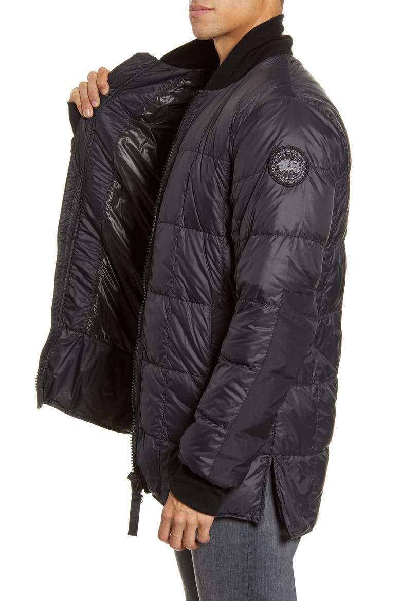 Black Label Harboard Packable Down Jacket, Alternate, color, BLACK