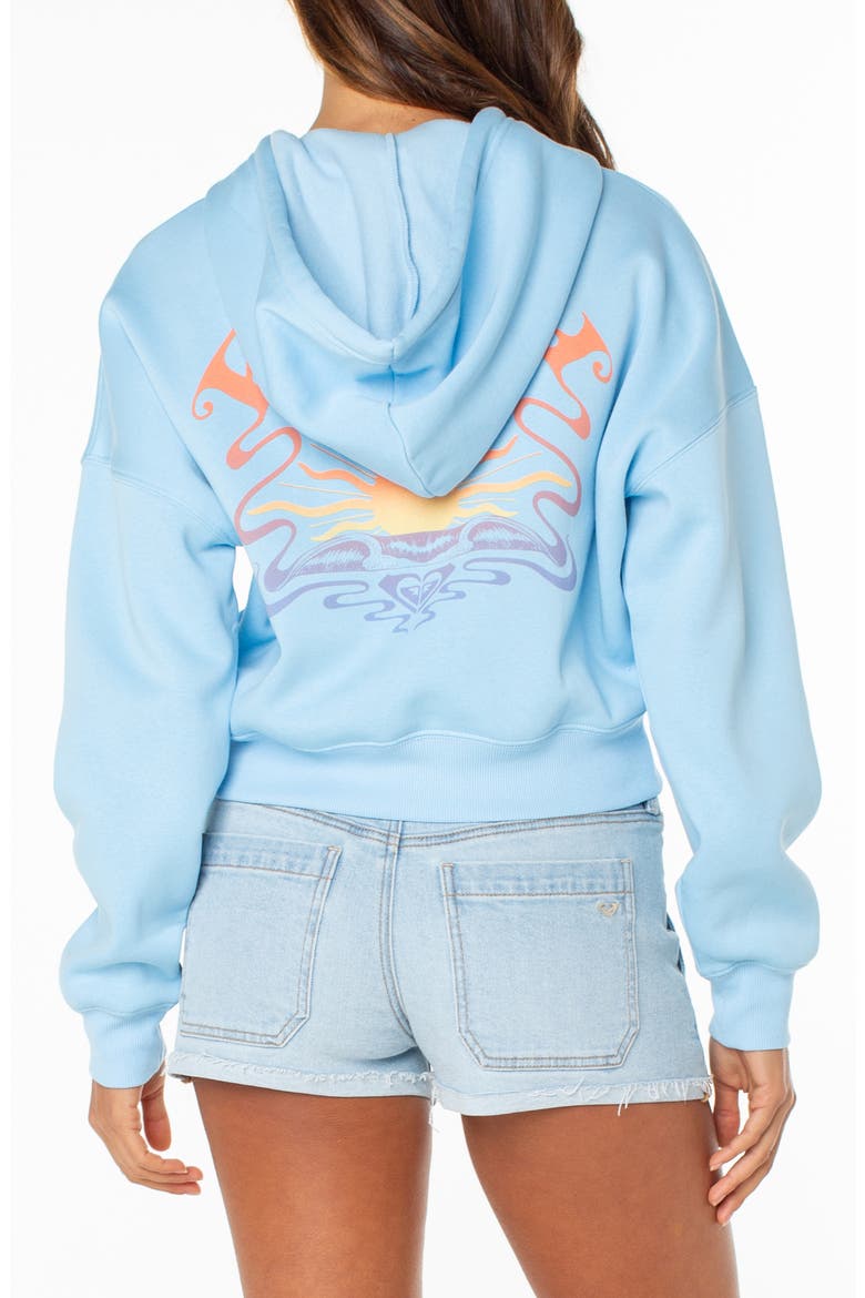 Breakwater Fleece Graphic Hoodie, Alternate, color, AIRY BLUE
