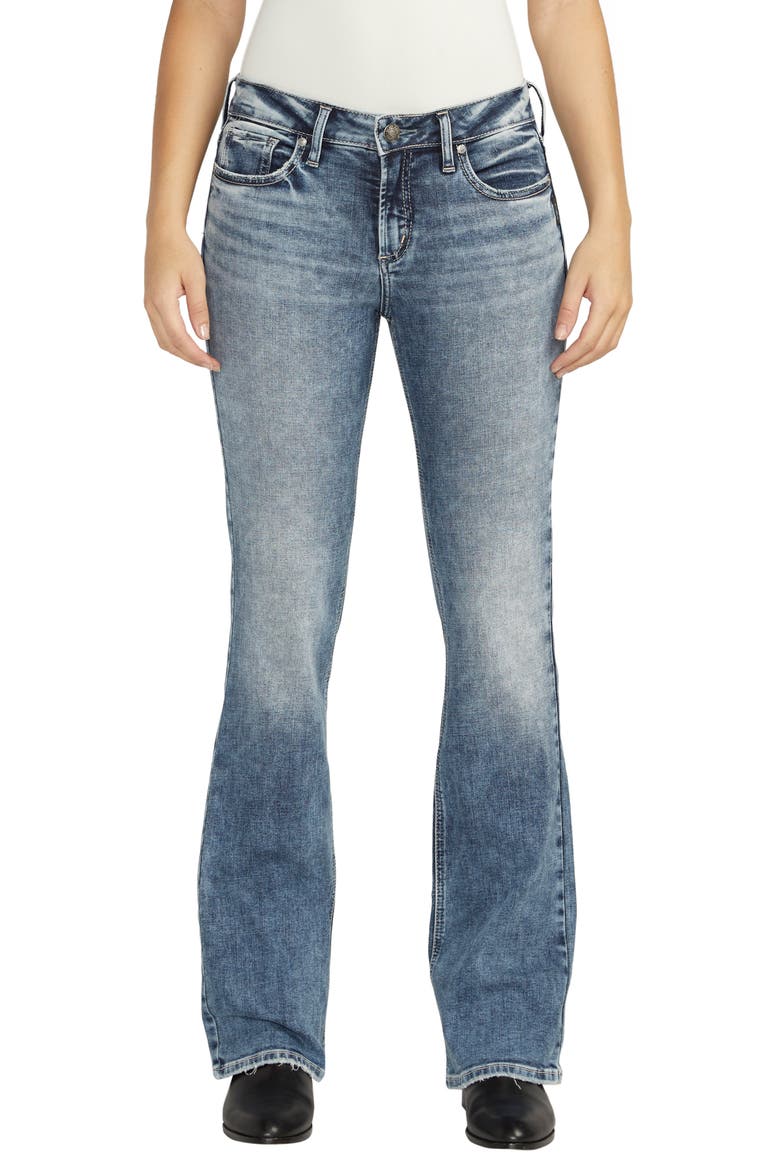 Suki Low Rise Bootcut Jeans, Main, color, INDIGO