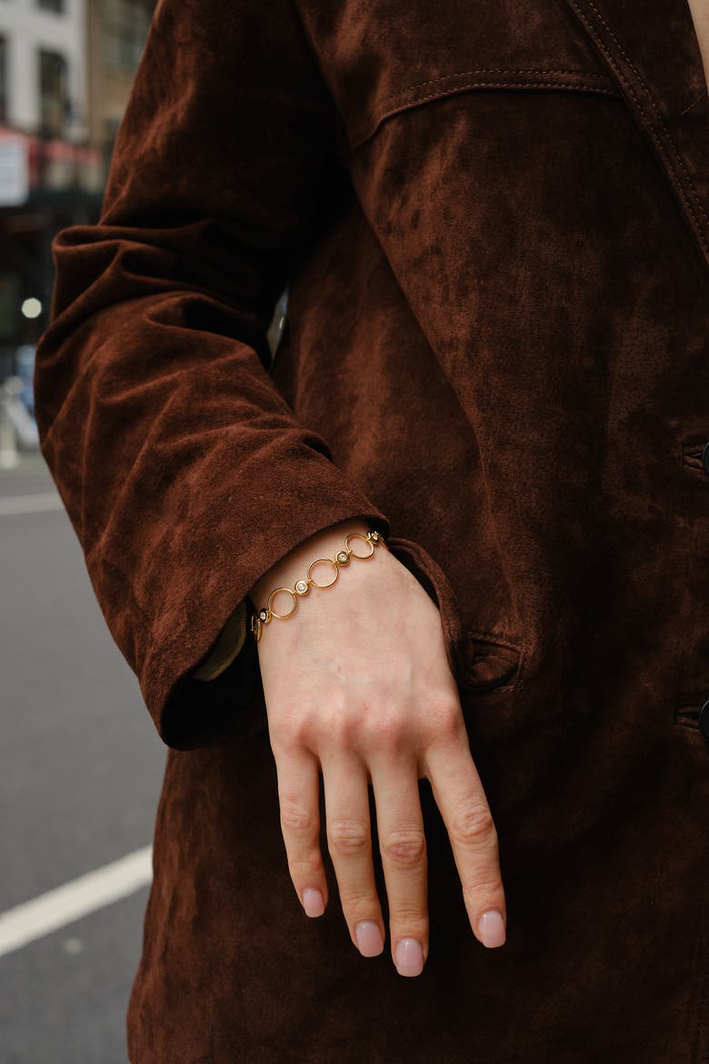 Lattice Bracelet, Alternate, color, Gold