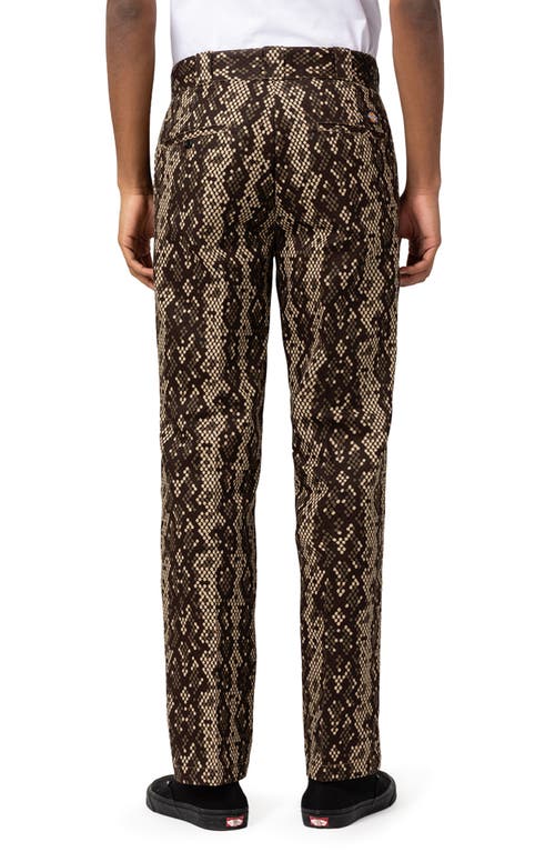 Dickies Camden Straight Leg Pants In Animal Print