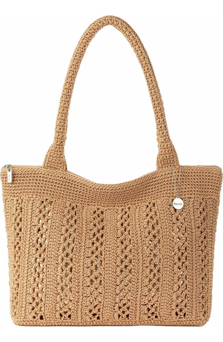 The Sak Crafted Classics Carryall Bag, Main, color, Bamboo With Gold