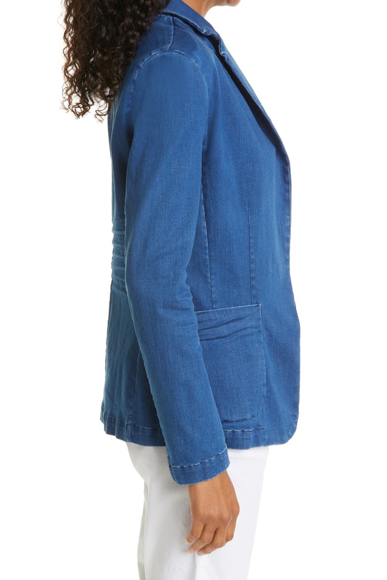 Dublin Tailored Blazer, Alternate, color, 1977 MEDIUM DENIM WASH