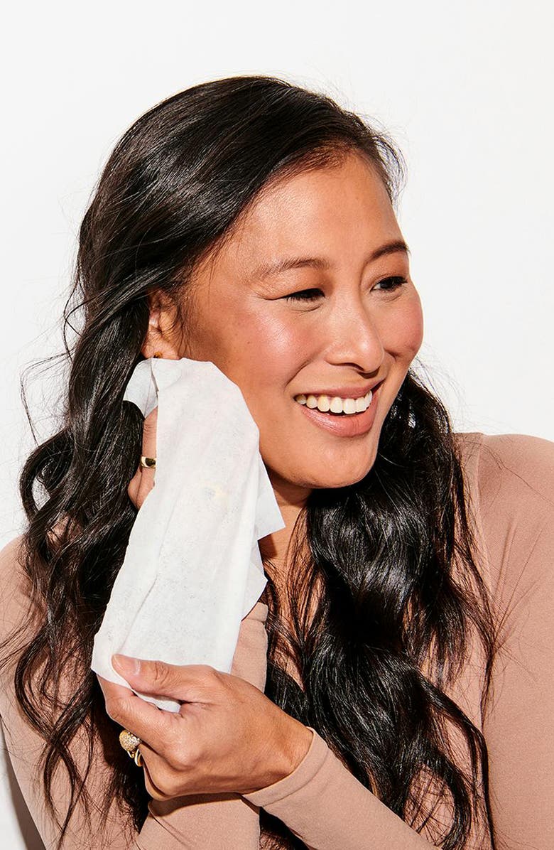 GEE BEAUTY Clean Sweep Hydrating + Detoxifying Skin Cleansing Wipe - 30 Count, Alternate, color,