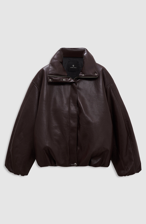 Anine Bing Cyrus Jacket In Brown