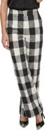 Lily and Lionel London Zena Flared Check Trouser