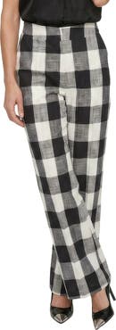 Lily and Lionel London Zena Flared Check Trouser