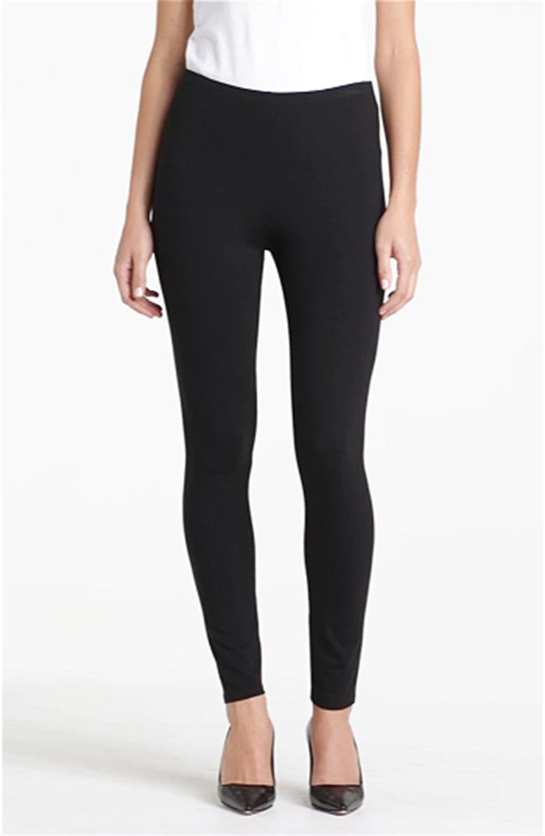 Eileen Fisher Stretch Ankle Leggings, Alternate, color, 