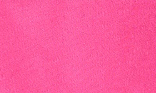 Mini Boden Kids' Frill Sleeve Slub Top In Pink
