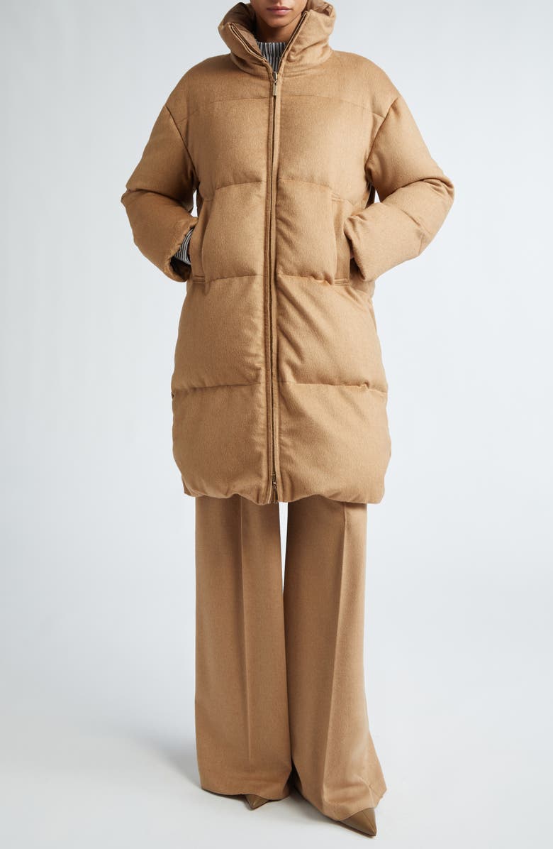Max Mara Dante Down Reversible Coat, Main, color, 