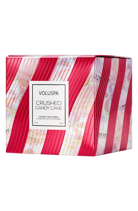 Crushed Candy Cane Luxe Classic Candle