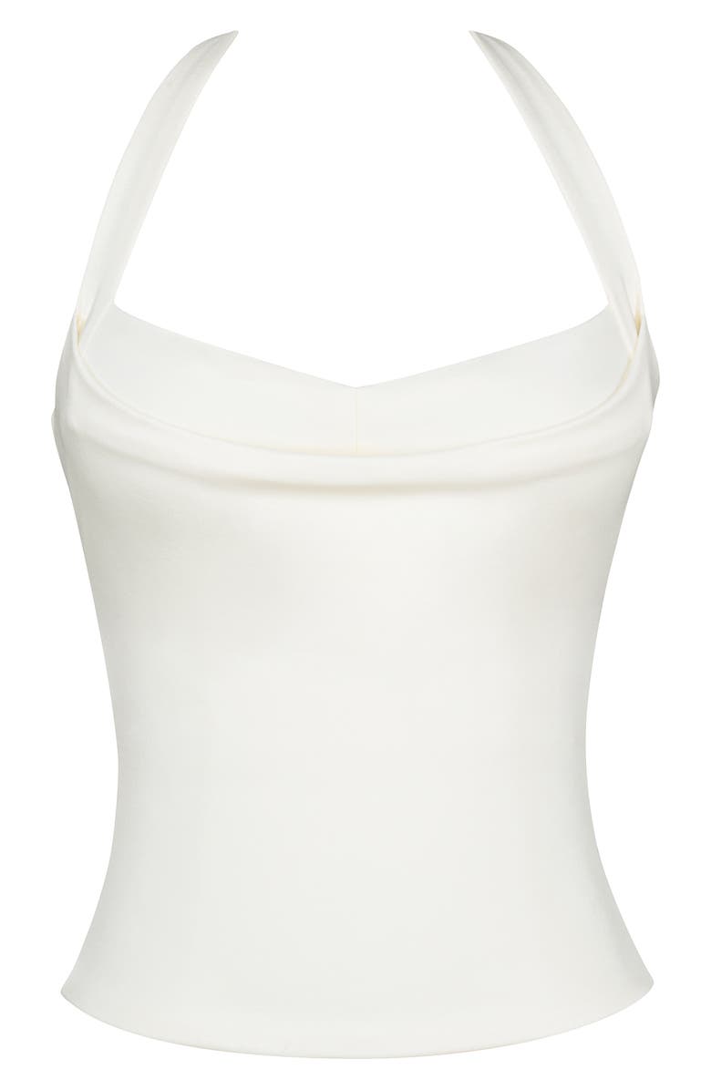 The Peekaboo Halter Corset Top