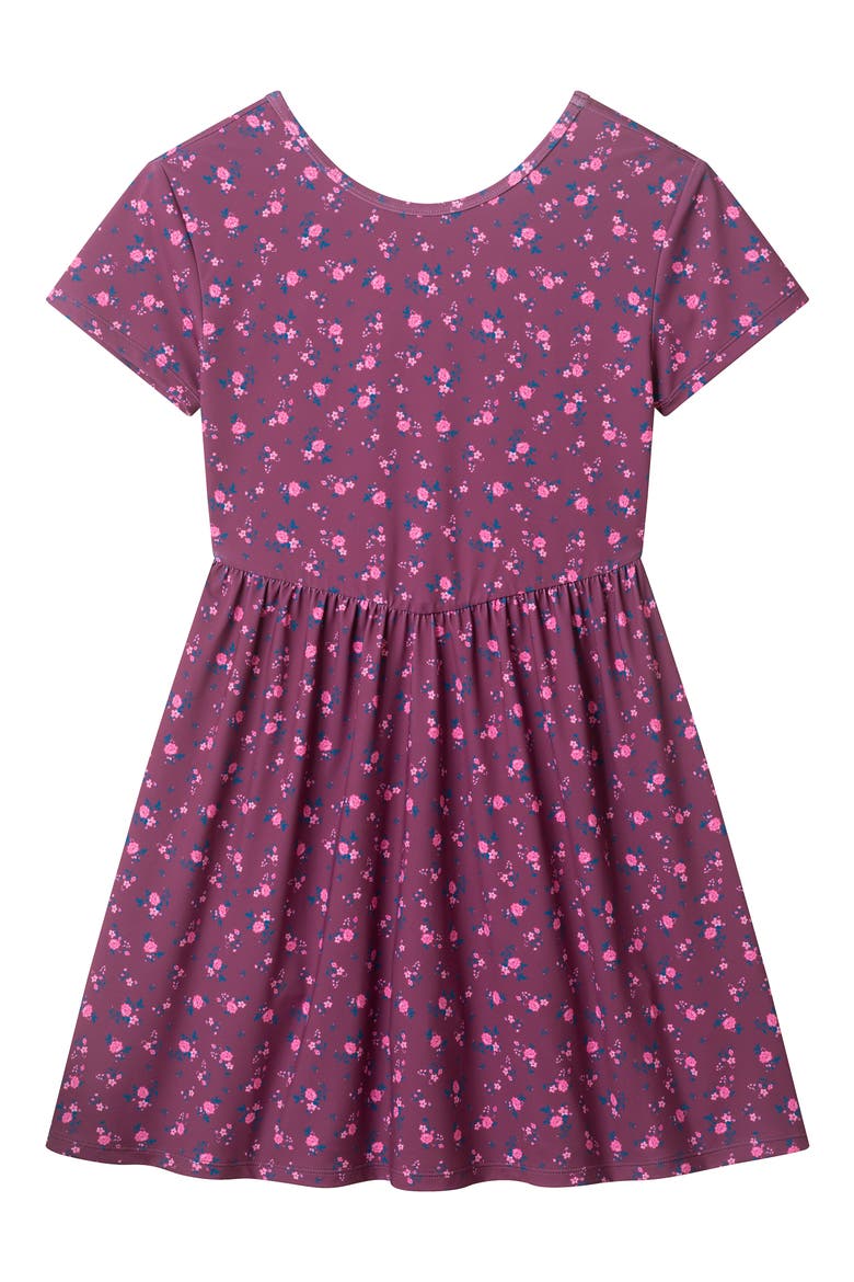 Kids' Skort Dress, Alternate, color, RED CHERRIES