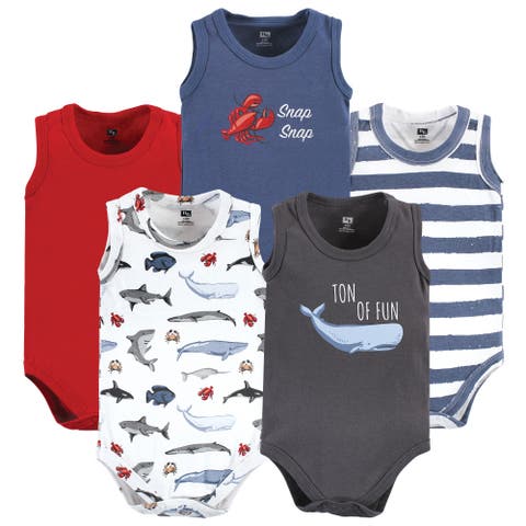 Cotton Tank-Style Bodysuits