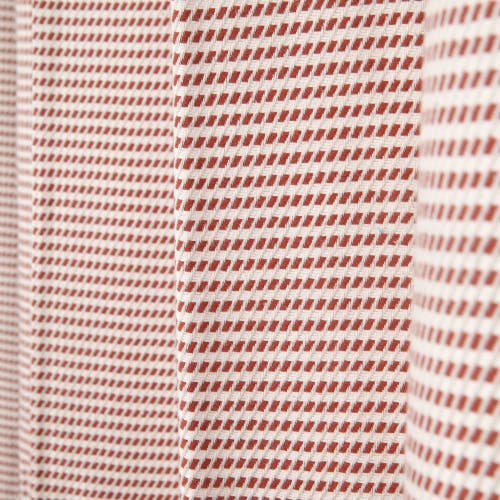 Olive And Linen Olive & Linen Pixel Shower Curtain In Pink