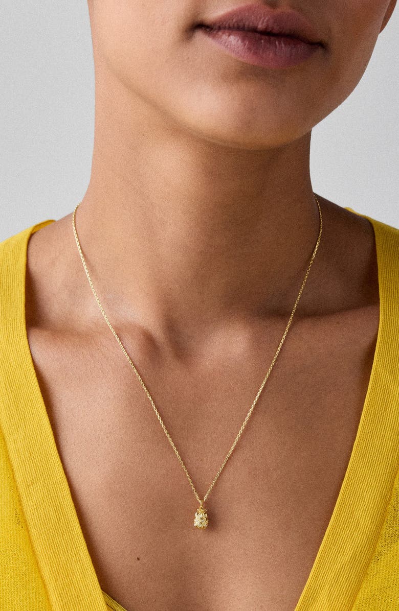 Kate Spade New York stay sweet pendant necklace, Alternate, color, 