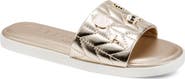 KARL LAGERFELD PARIS Carenza Macaron Slide Sandal