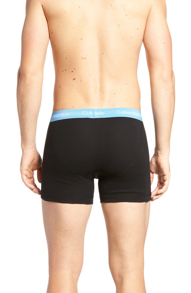 Calvin Klein 3-Pack Cotton Boxer Briefs, Alternate, color, 