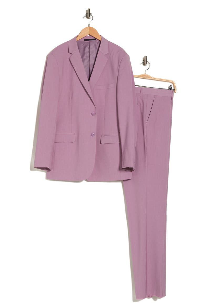 Classic Fit 3-Piece Suit, Alternate, color, LILAC