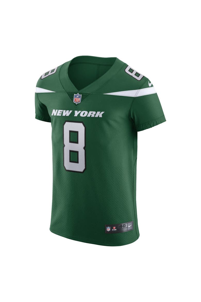 Men's Nike Aaron Rodgers Gotham Green New York Jets Alternate Vapor F.U.S.E. Elite Jersey, Alternate, color, Green