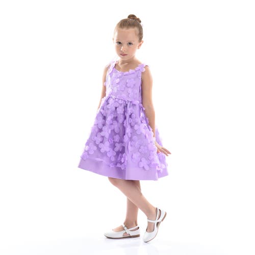 Shop Tulleen Lago Dress In Purple
