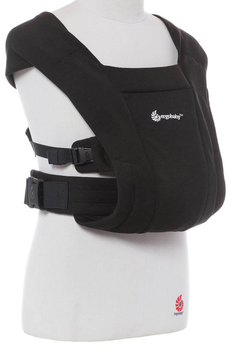 ERGObaby Embrace Baby Carrier, Alternate, color, Pure Black