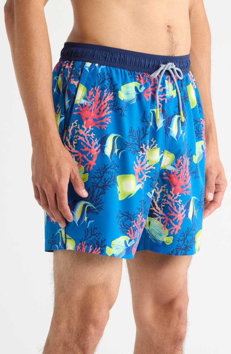 Tommy Bahama Naples Fishanado 6-Inch Swim Trunks, Alternate, color, 